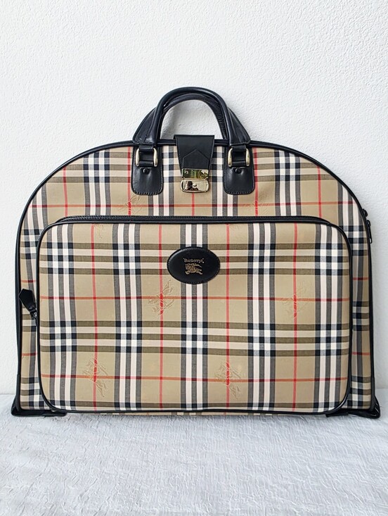 Burberry Other - Auth Burberry Nova Check Garment Travel Bag